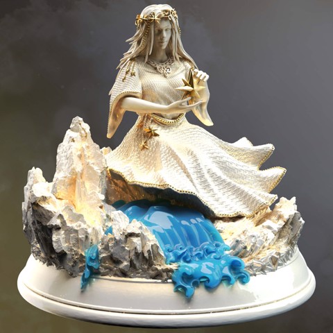Image of Goddess of Creation - Minera