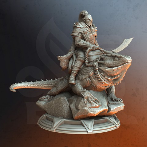 Image of Lizard Rider - Dreytin