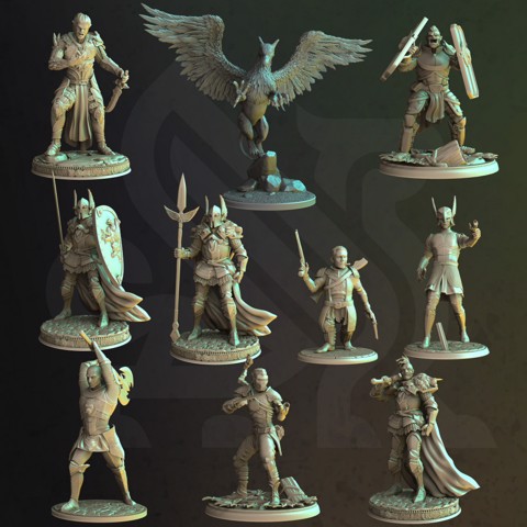 Image of Knights of the Golden Griffins - Bundle Pack