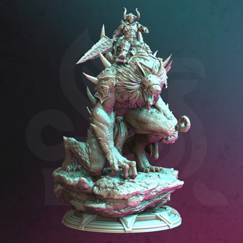 Image of Werewolf Mounted Death Knight - Morian