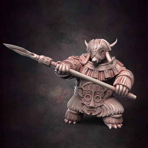 Image of Pangolin Warrior  D