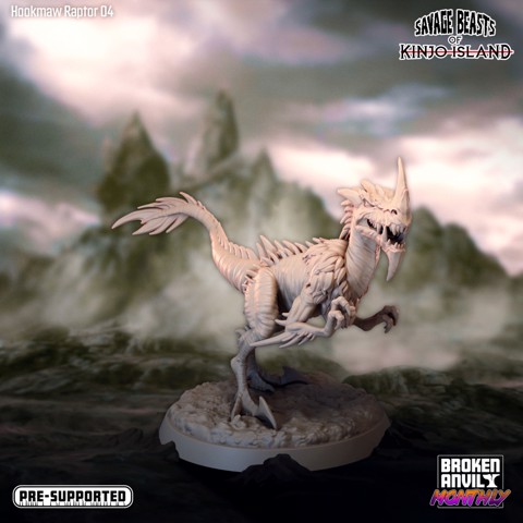 Image of Savage Beasts of Kinjo Island - Hookmaw Raptor 04