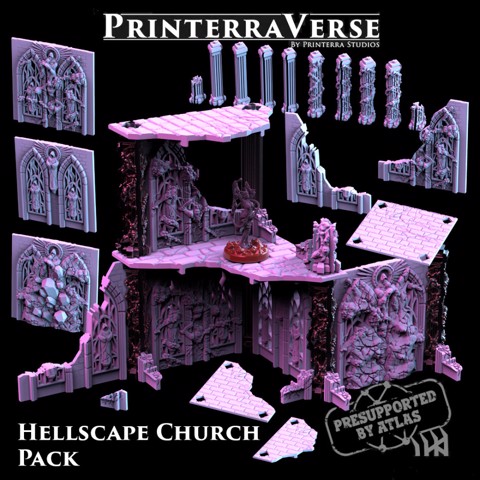 Image of 005-2-003 Hellscape Church Building