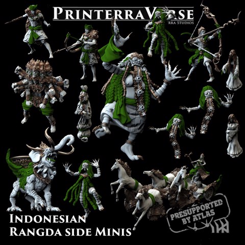 Image of 006 Indonesian Myth Rangda Side Minis