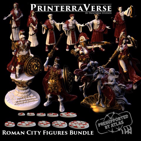 Image of 001 Legendary Rome City Figures