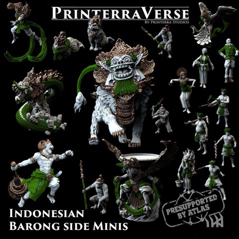 Image of 006 Indonesian Myth - Barong Minis