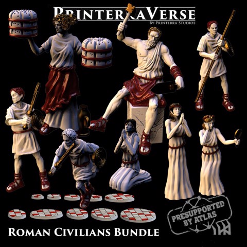 Image of 001 Legendary Rome Civilians