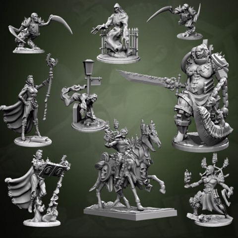 Image of Necromancer Bundle pre-supported