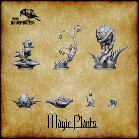 Image of Magic plants bundle Pre-supported