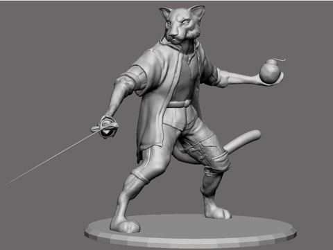 Image of Mags - Tabaxi Swashbuckler 