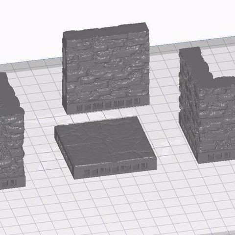 Image of Dungeon Tiles - Rough Stone