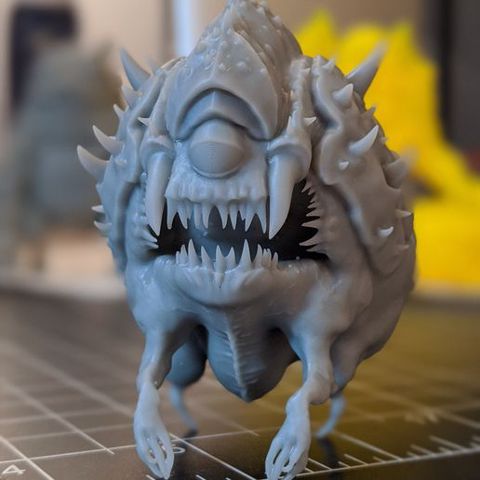 Image of Cacodemon STL for 3D Printing