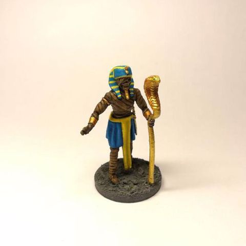 Image of Mummy Lord - 28mm D&D miniature