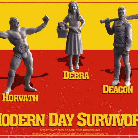 Image of Modern Day Survivor Series 19 Bundle - PRE-SUPPORTED