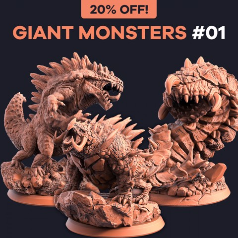 Image of Giant Monsters #01