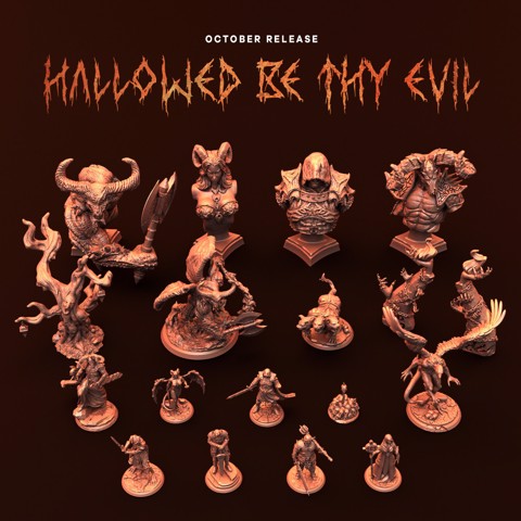 Image of October/21 - Hallowed Be Thy Evil Full Set