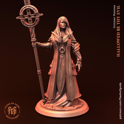 Image of Holy Priest, Female Cleric