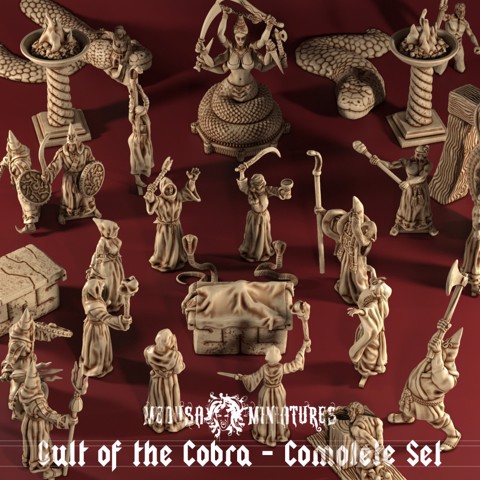 Image of Cult of the Cobra - complete set