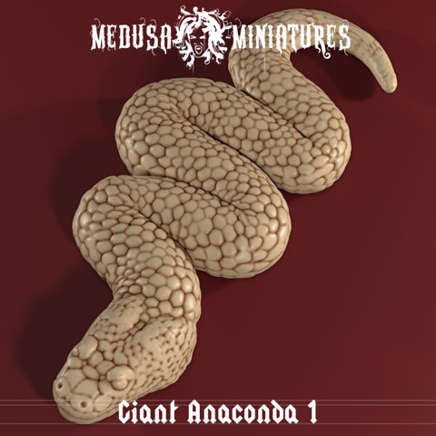 Image of Cult of the Cobra - Giant Anaconda Snake 1