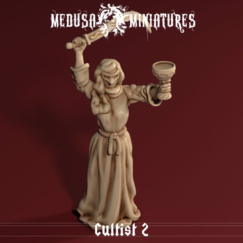Image of Cult of the Cobra - Cultist 2 Sword and Goblet