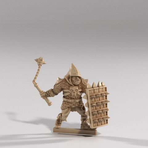 Image of ORC ARMY SOLDIER - Yke the Spyke