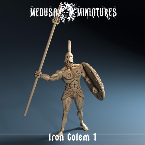 Image of Iron Golem 1 Pre-supported