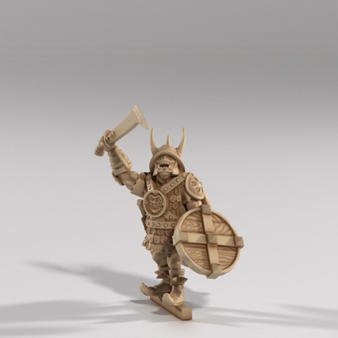 Image of ORC ARMY Soldier - Command Squad Captain