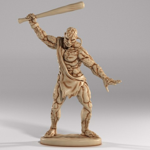 Image of Stone Giant Warrior with club