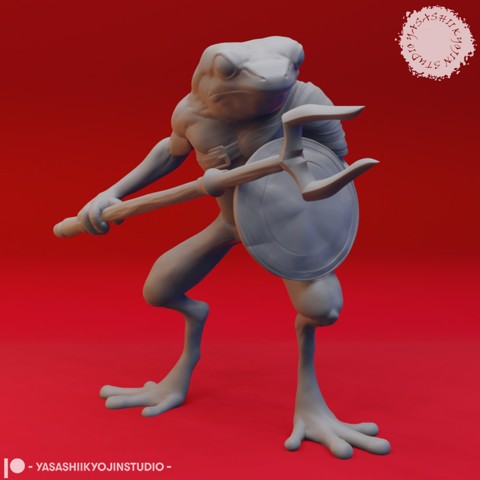 Image of Bullywug - Tabletop Miniature