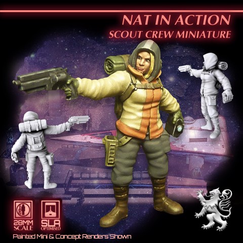 Image of Nat in Action - Scout Crew Miniature