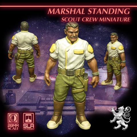 Image of Marshal Standing - Scout Crew Miniature