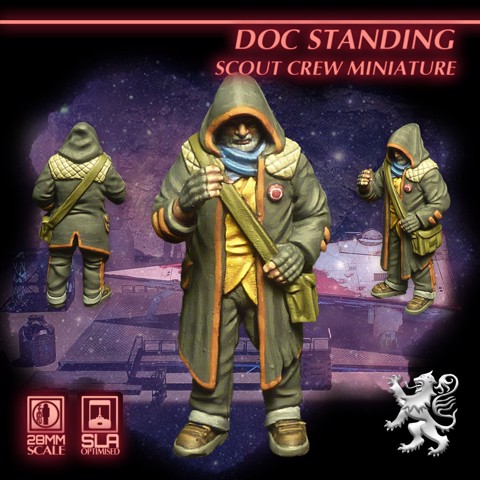 Image of Doc Standing - Scout Crew Miniature