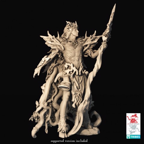 Image of Wood King of the Sylvan Elves and Fey – The Green Man 32mm and 75mm versions