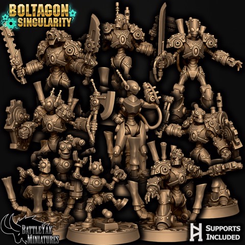 Image of Boltagon Singularity Character Pack