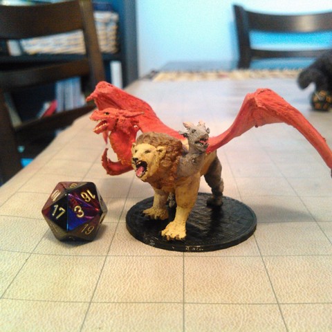 Image of Chimera for tabletop gaming!