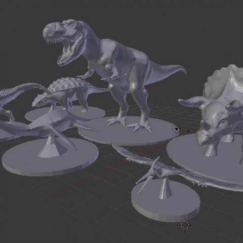 Image of Dinosaurs for your tabletop game