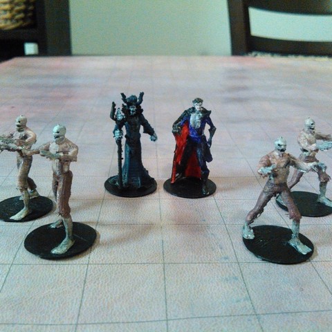 Image of The Undead! Lich, Vampire, and Zombies!