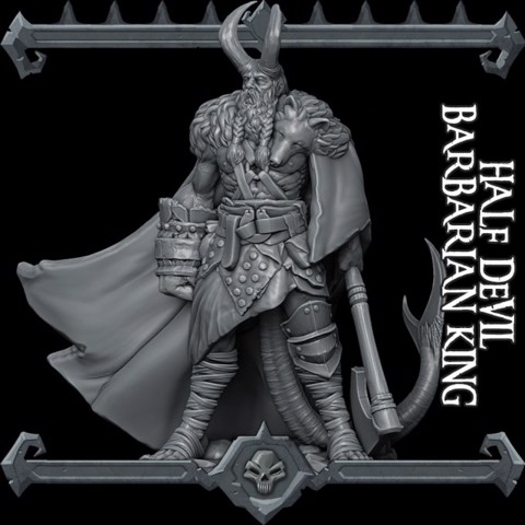 Image of Half Devil Barbarian King