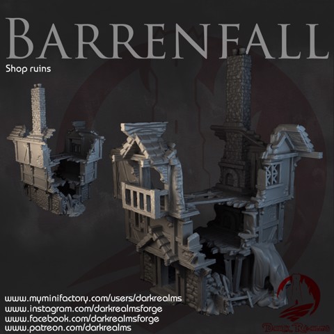 Image of Dark Realms - Barrenfall - Shop Ruins