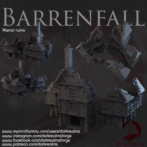 Image of Dark Realms - Barrenfall - Manor Ruins