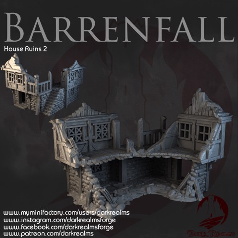Image of Dark Realms - Barrenfall - House 2 Ruins