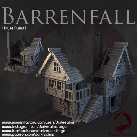 Image of Dark Realms - Barrenfall - House 1 Ruins