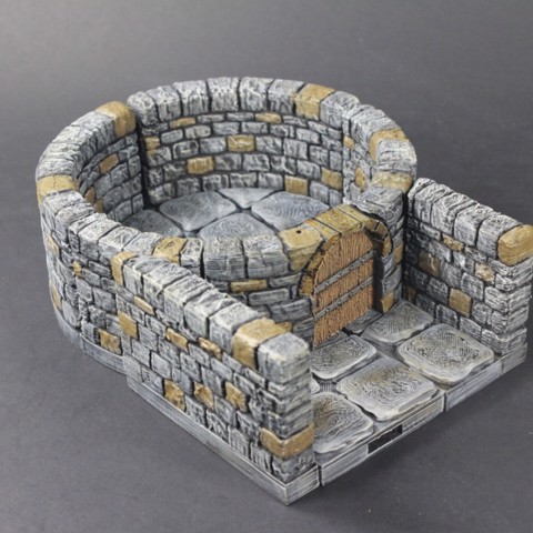 Image of OpenLOCK Dungeon Stone Curved Interfaces
