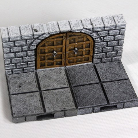 Image of OpenLOCK Cut-Stone Arched Doors