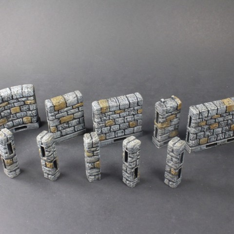 Image of OpenLOCK Dungeon Stone Primary Walls