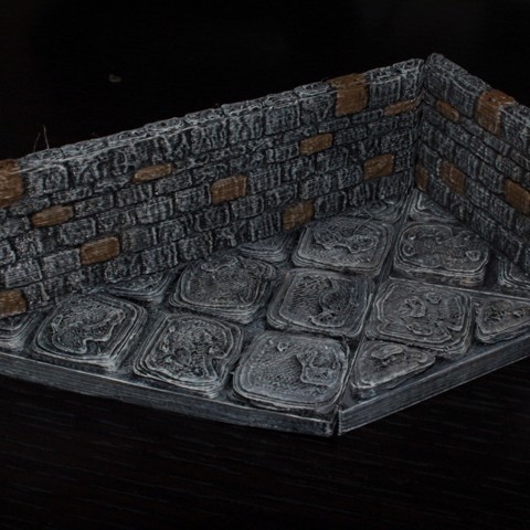 Image of OpenForge Stone Dungeon Diagonal Walls