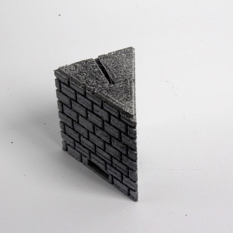 Image of OpenForge Cut-Stone OpenLOCK Angled Full Height Risers