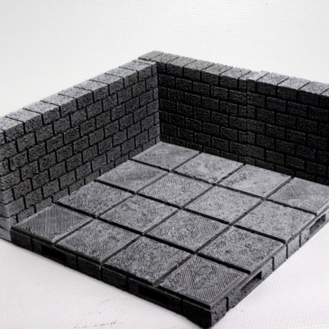 Image of OpenForge Cut-Stone OpenLOCK Long Walls