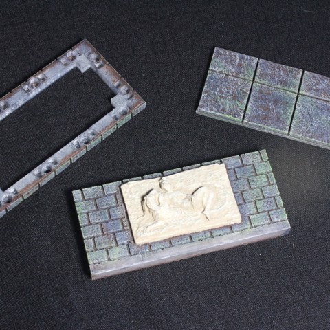 Image of OpenForge 2.0 Wall Construction Kit: Cut-Stone Wall Backs