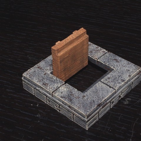 Image of OpenForge 2.0 Trap Door Construction Kit Parts